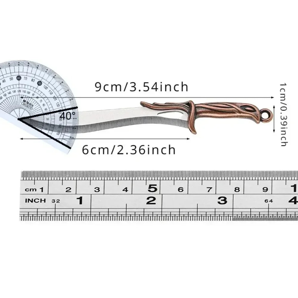 Mini Keychain Pocket Knife – Stainless Steel EDC Box Cutter