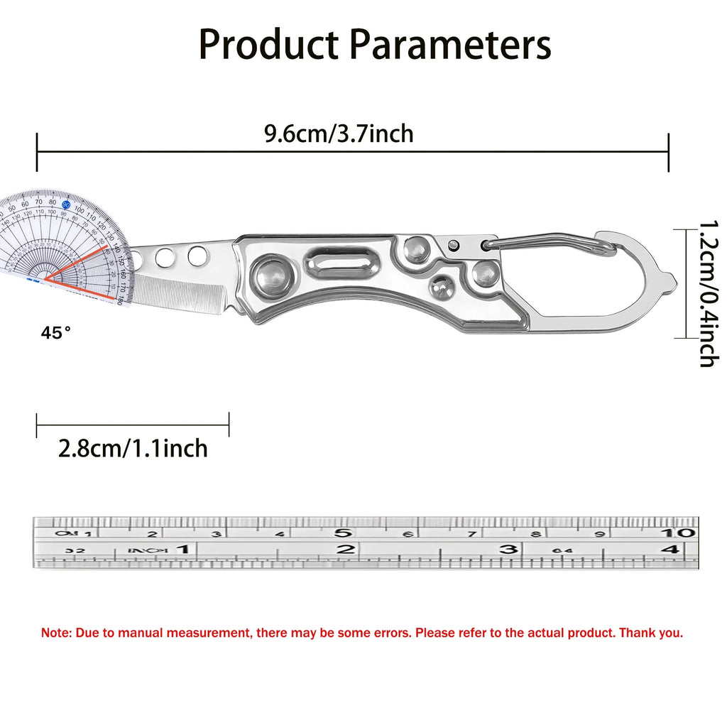 Mini Folding Pocket Knife – Keychain Utility & Camping Tool