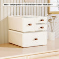 Desk Organizer with Drawers & Entryway Shelf | Storage Box