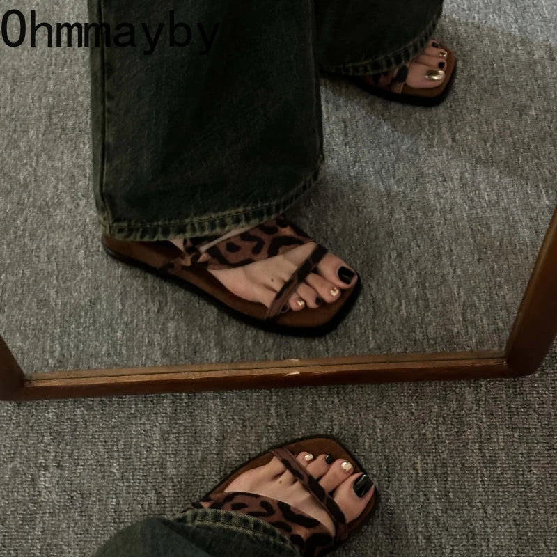 Women's Wedge Platform Slides – Vintage Thick Sole Summer Slippers