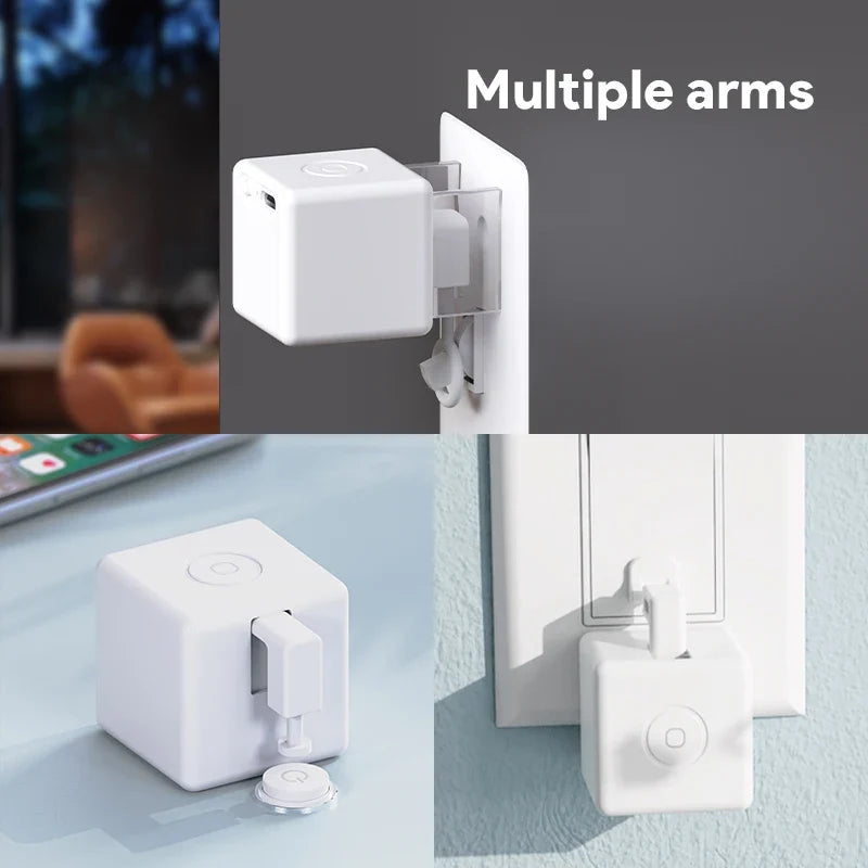 Tuya Smart Touch Finger Robot Zigbee 3 0 Chargeable Switch Button
