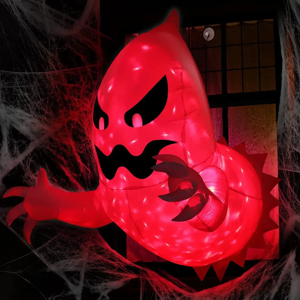 Inflatable Halloween Ghost Decoration | LED Eyes | 1M Airblown
