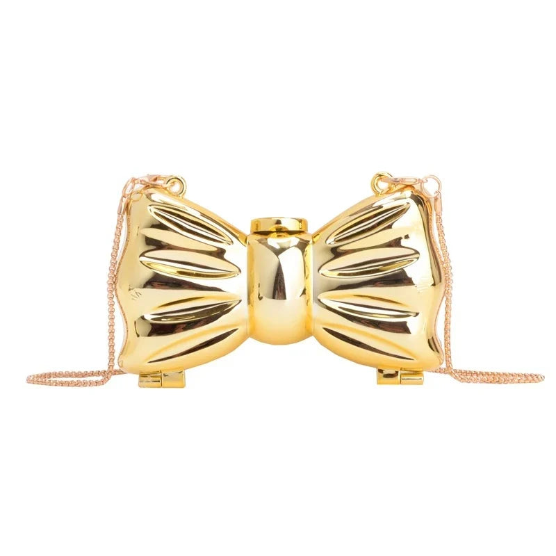 Acrylic Flower Bow Crossbody Bag – Mini Shoulder Bag for Women