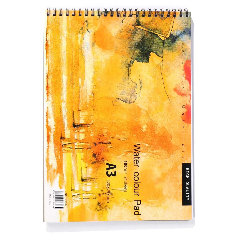 Pastel Paper Pad Drawing Notebook Watercolor Sketchbook Painting