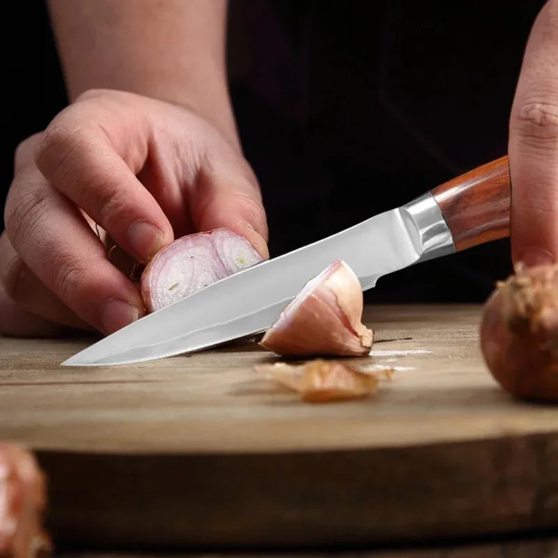 InLeung Kitchen Knife – Stainless Steel Fruit & Meat Slicer