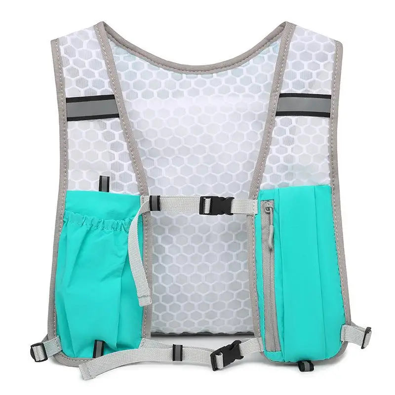 Gray Vest Sling Bag – Lightweight Unisex Crossbody Backpack