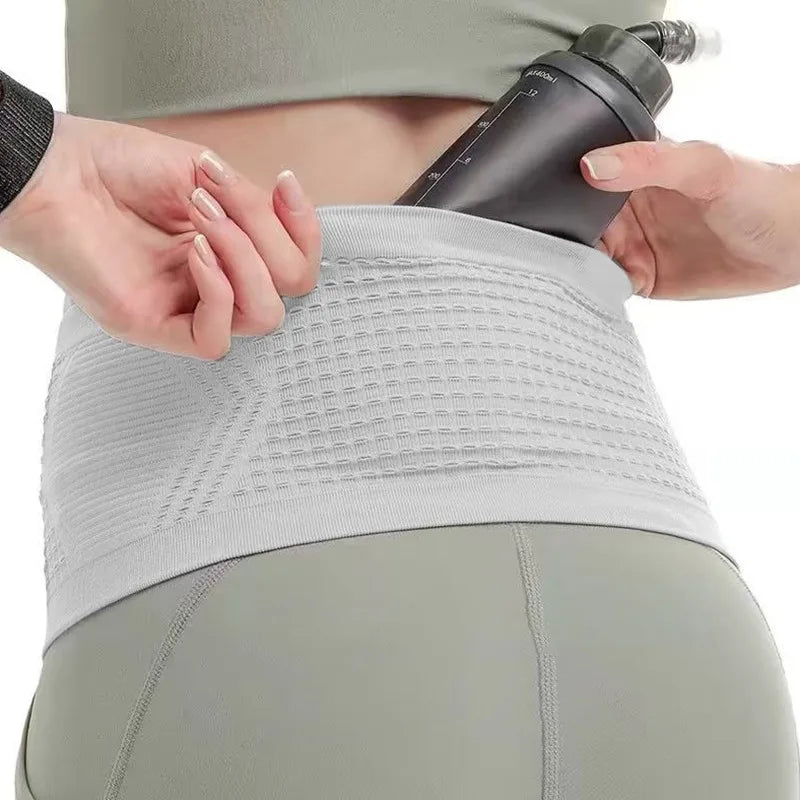 Unisex Running Waist Pack – Lightweight Nylon Gym Belt Bag
