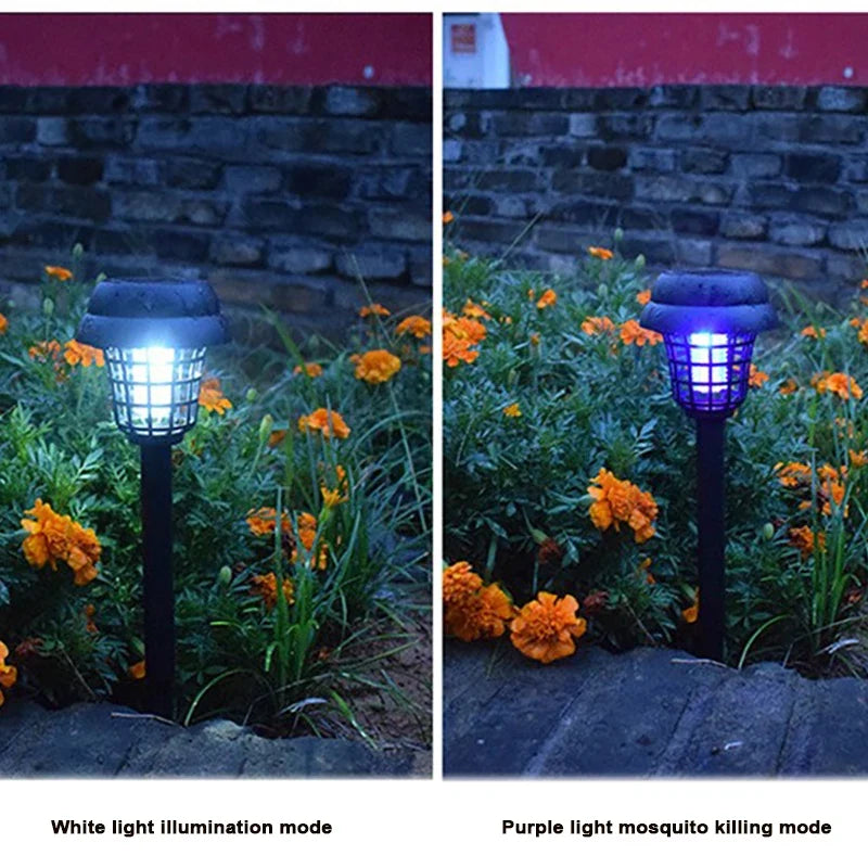 Solar Mosquito Zapper Lawn Lamp – Chemical-Free, Multi-Use
