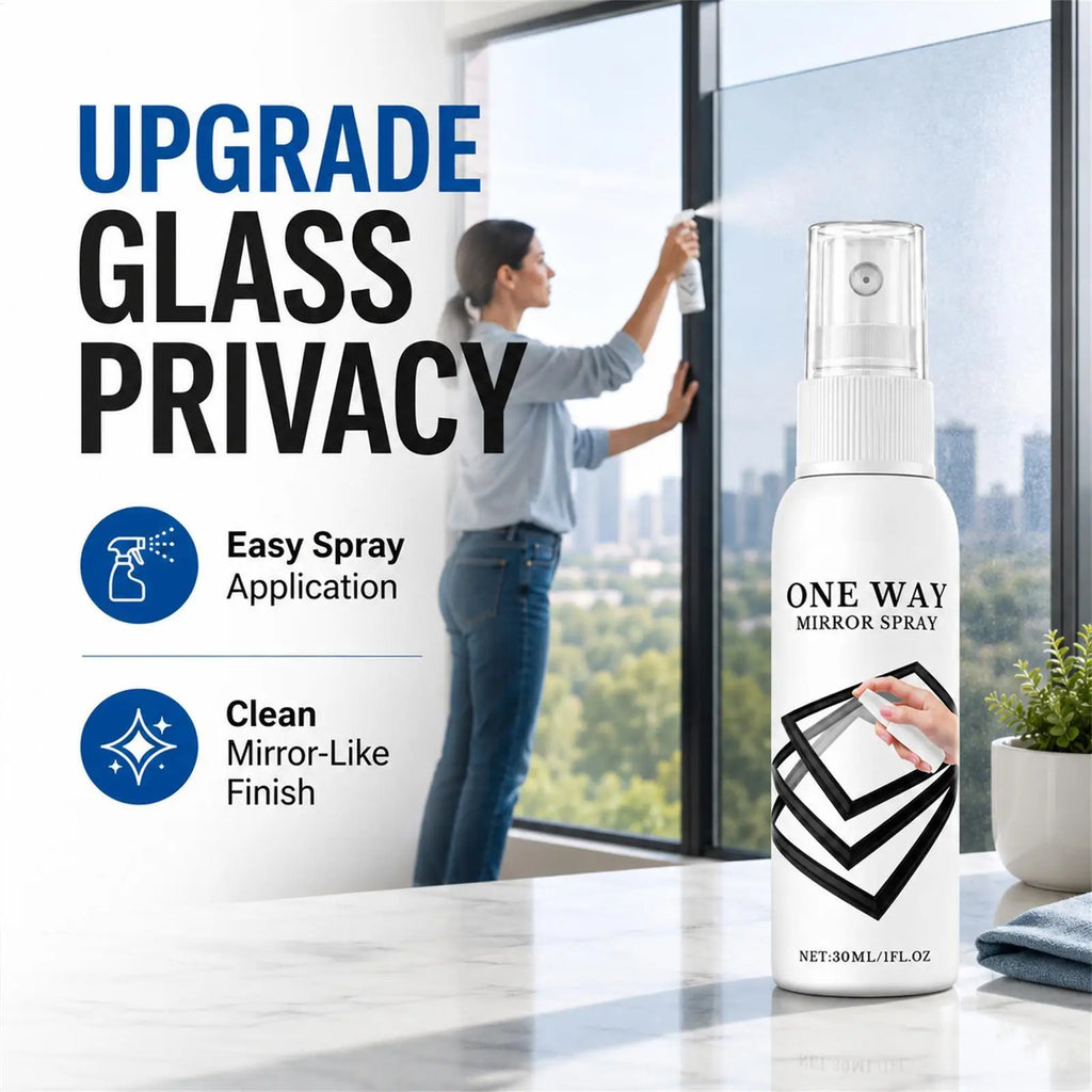 Reflective Window Privacy Spray 30ml – Mirror Glass Coating