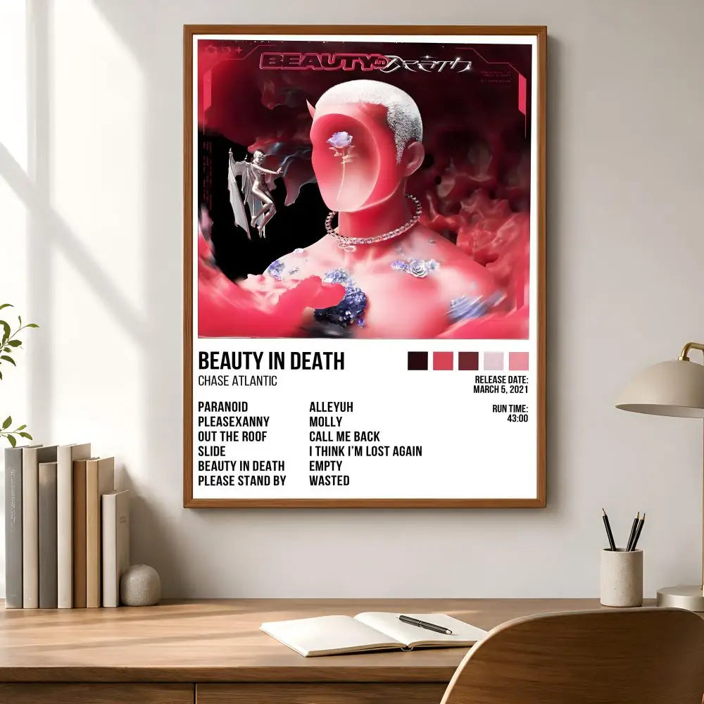 Chase Atlantic PVC Wall Poster – Peel & Stick HD Art Decor