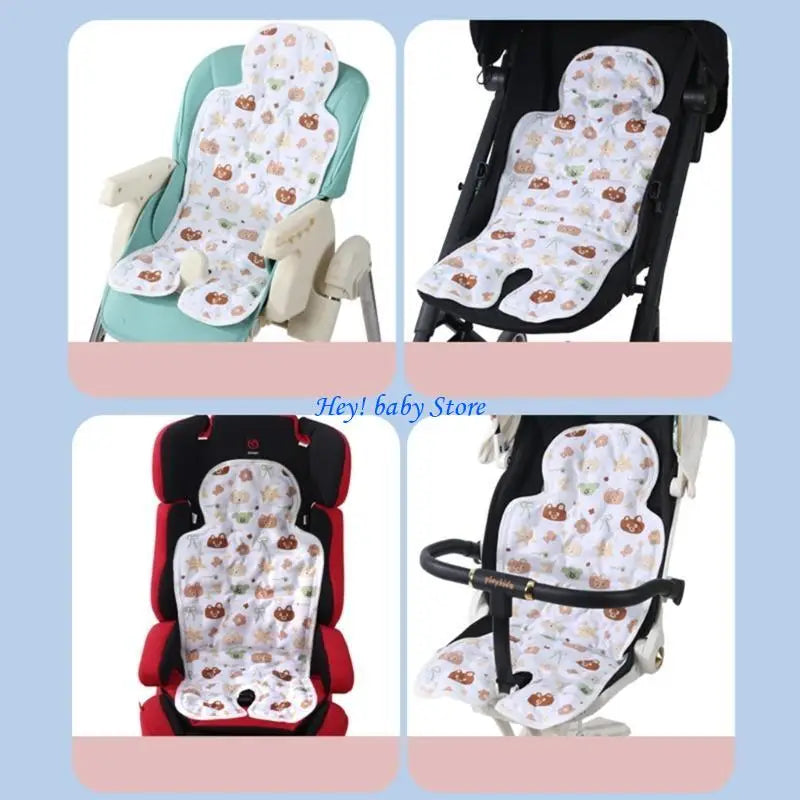 Baby Stroller Cooling Cushion | Infant Car Seat Printed Pad