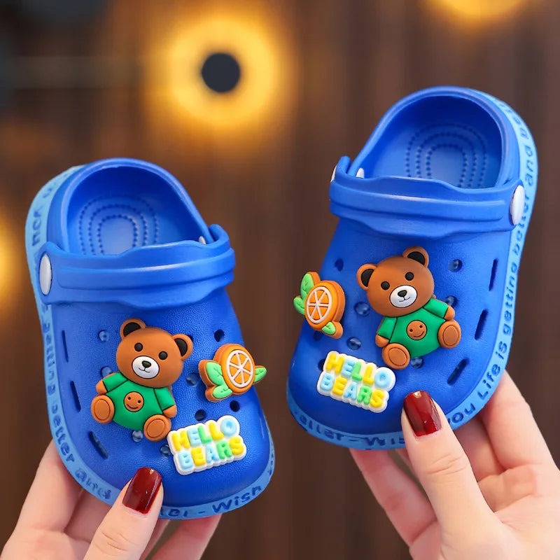 Kids Cartoon Clogs | Boys & Girls Summer Beach Sandals