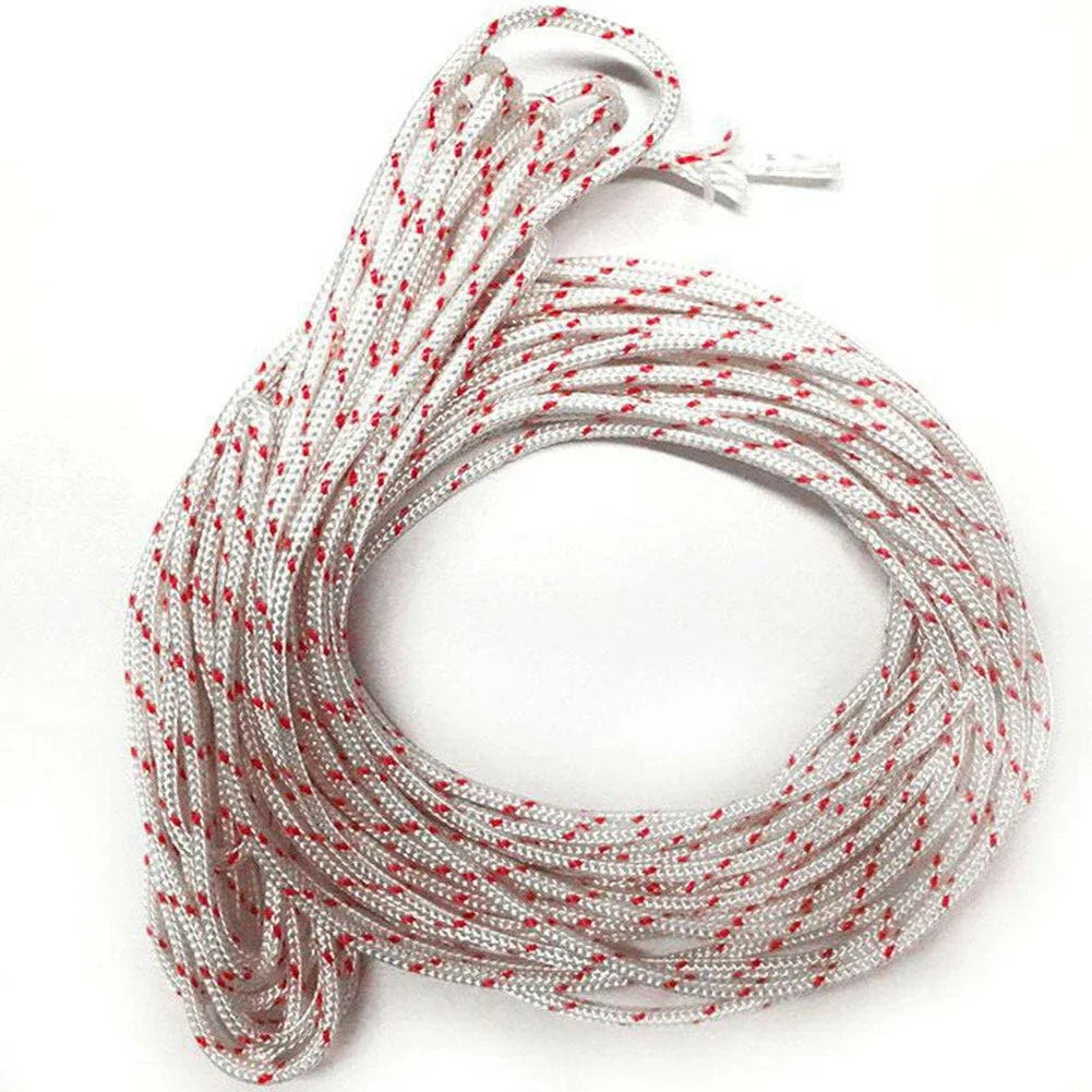 10 Meters Recoil Starter Rope Pull Lawnmowers Resilient Garden Power