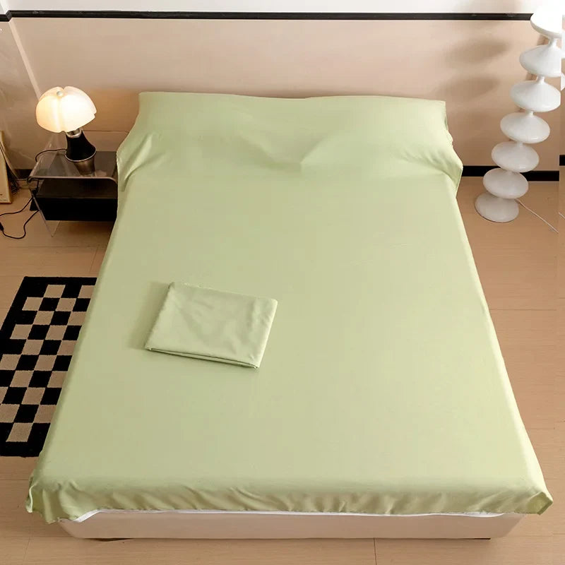 Portable 3-in-1 Travel Bed Sheet Set | Flat Sheet & Pillowcase