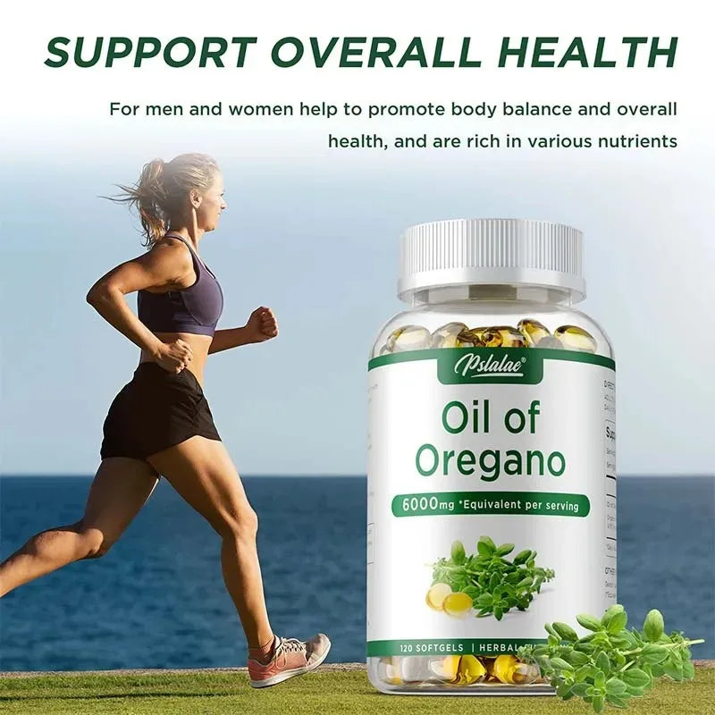 Oil of Oregano Capsules – Gut, Digestion & Immune Support