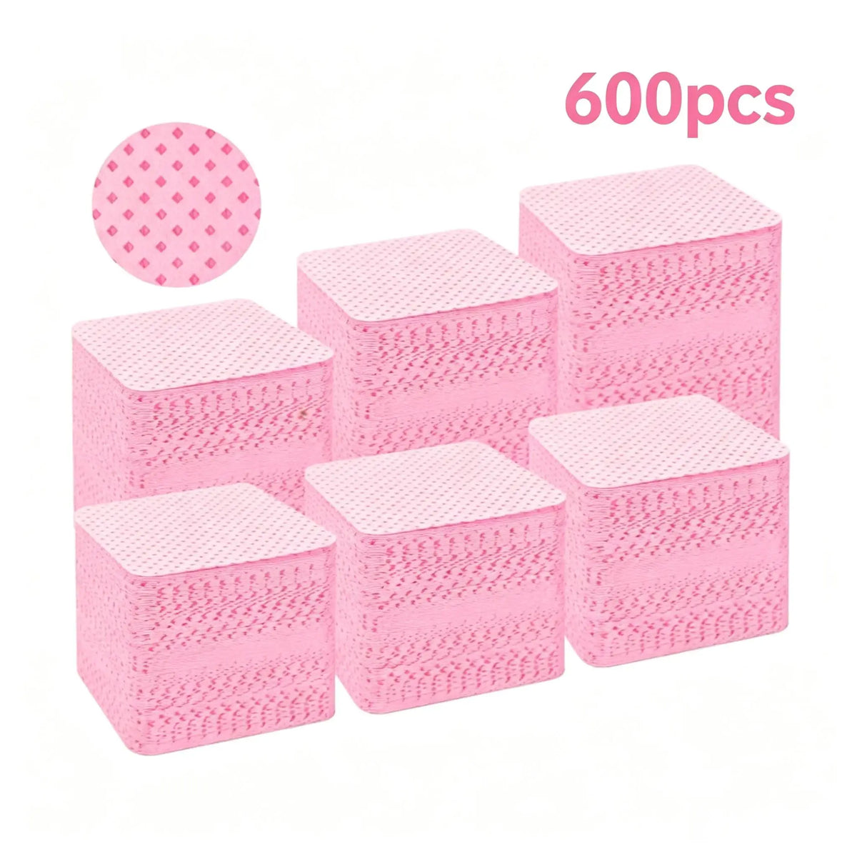 Lint-Free Gel Nail Wipes – Polish Remover Pads 20–600 Pcs