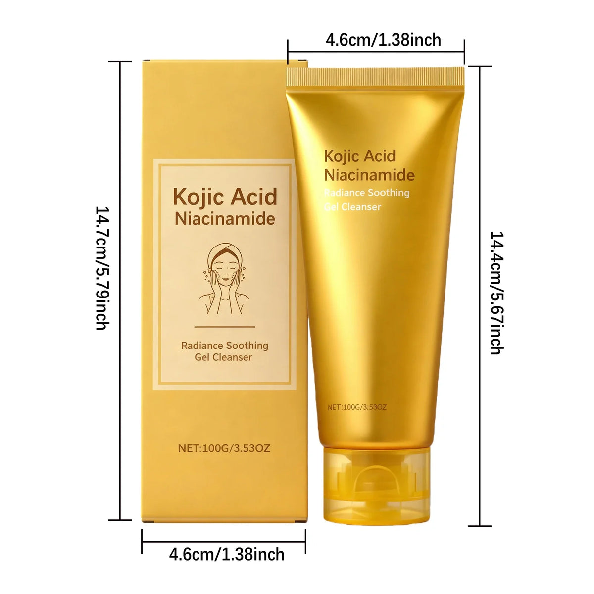 Hoygi Radiance Gel Cleanser – Brightening & Hydrating Face Wash