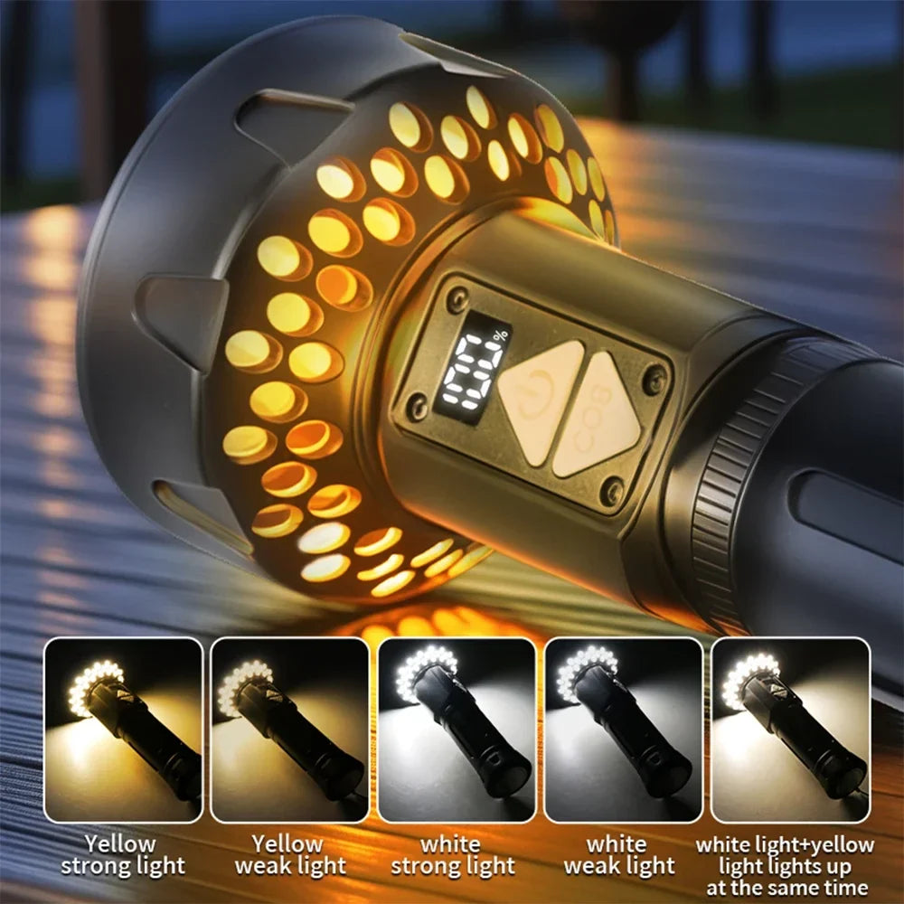 POCKETMAN 3800 Lumen Tactical Flashlight | USB-C, 8 Modes, Waterproof