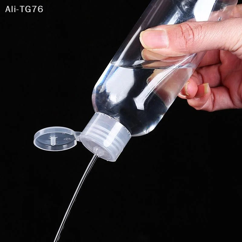 Empty Flip Cap PET Plastic Bottles 5ml–100ml | Travel Atomizer