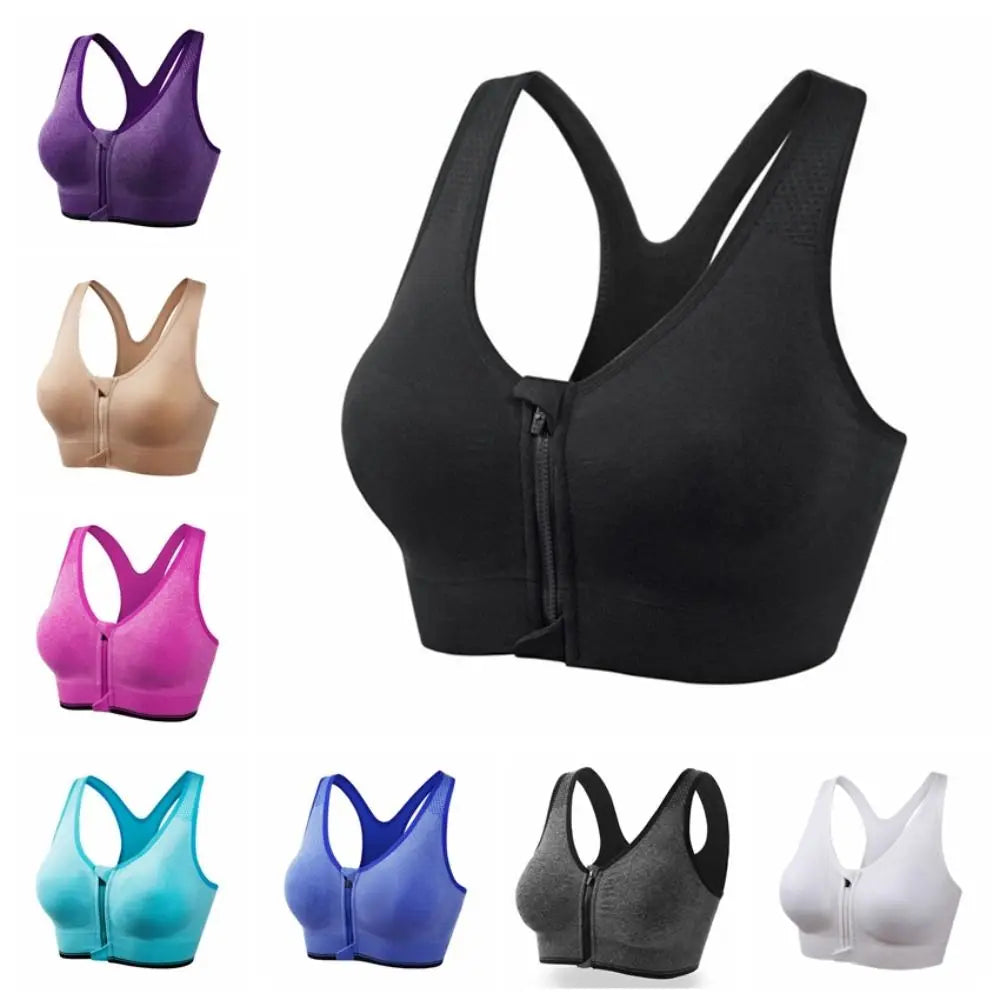 Women's Wireless Sports Bra – Breathable Hollow Yoga Bralette