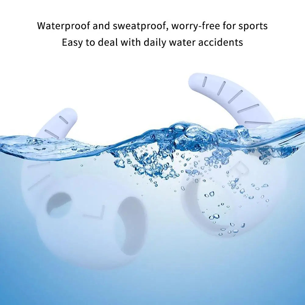 5-Pair Silicone Eartips & Wing Hooks for Samsung Galaxy Buds 3 Pro