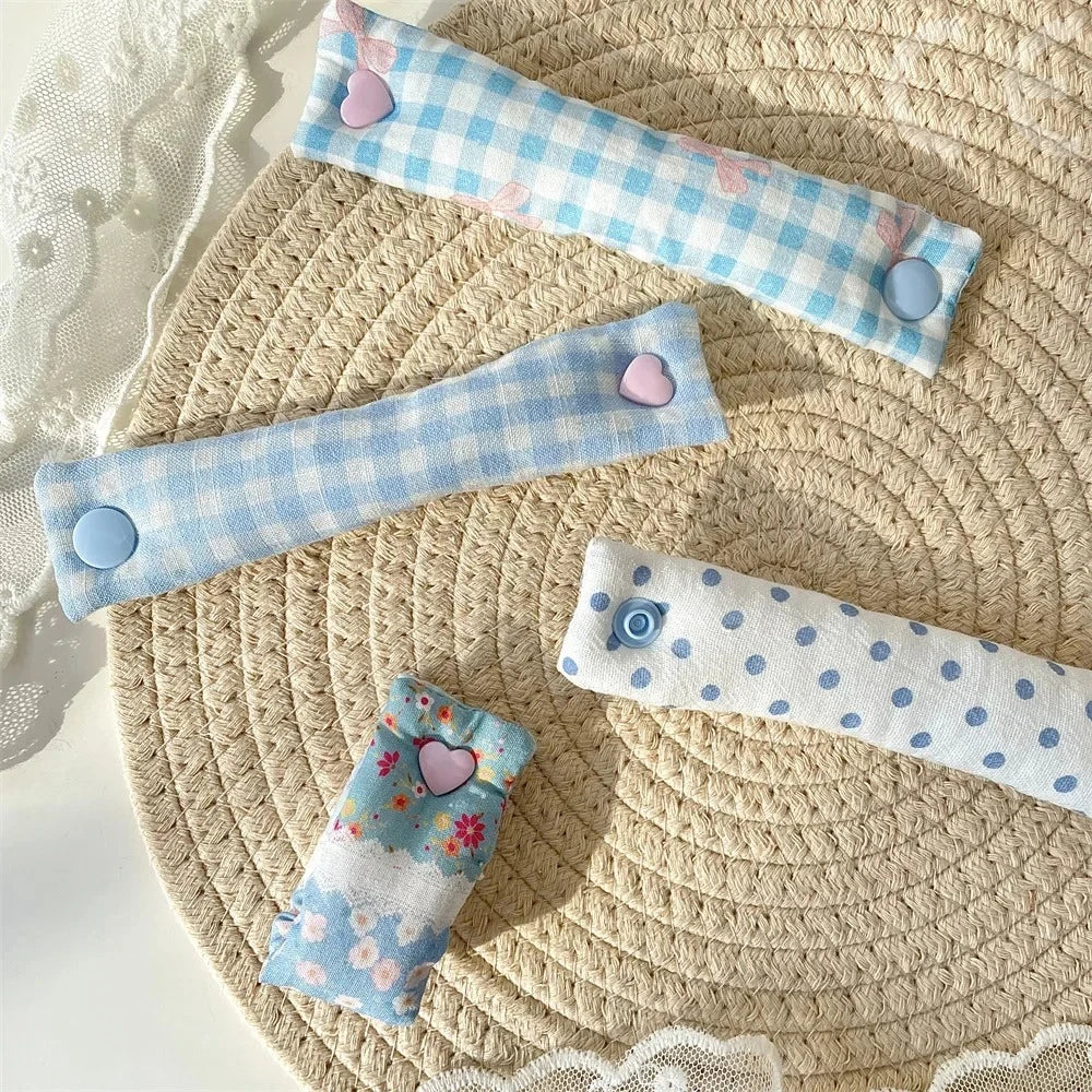 Floral Cable Ties – Cute Reusable Cloth Cord Organizer Straps