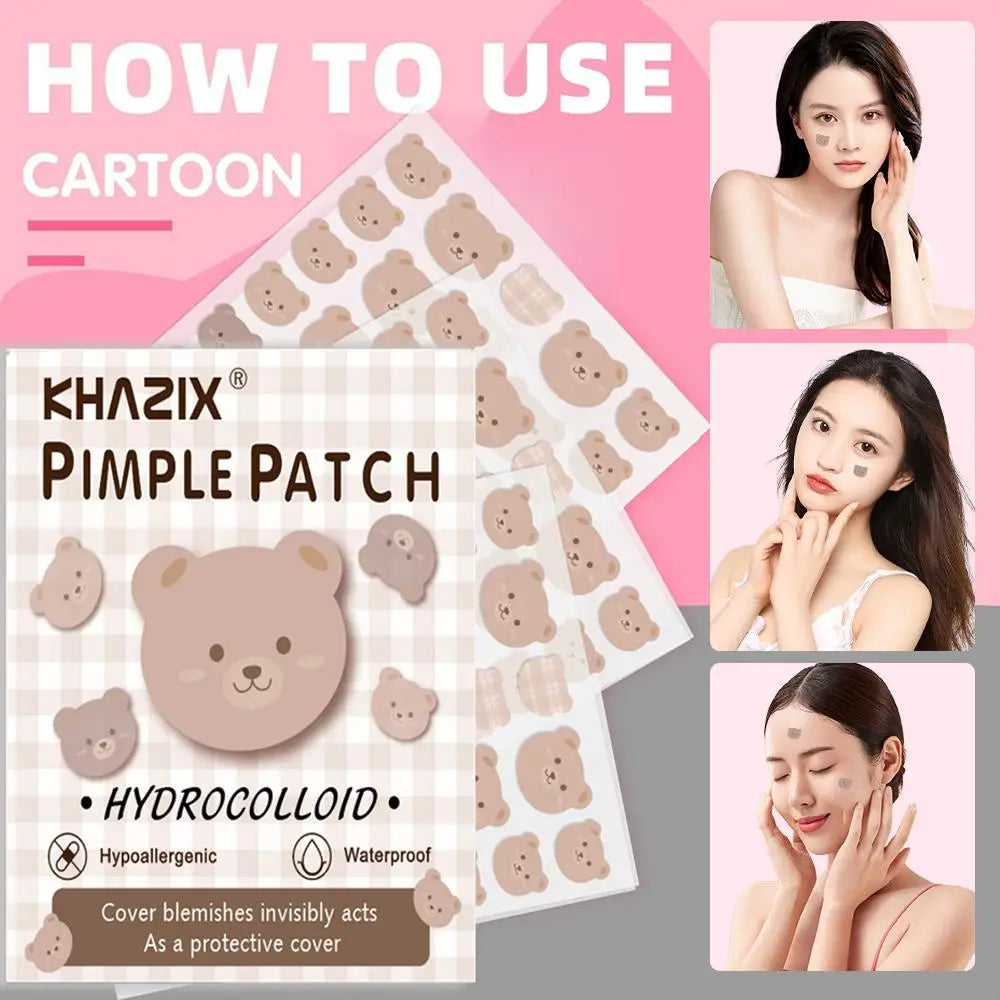 Bear Pimple Patches 720/1020 Ct – Hydrocolloid Acne Patches