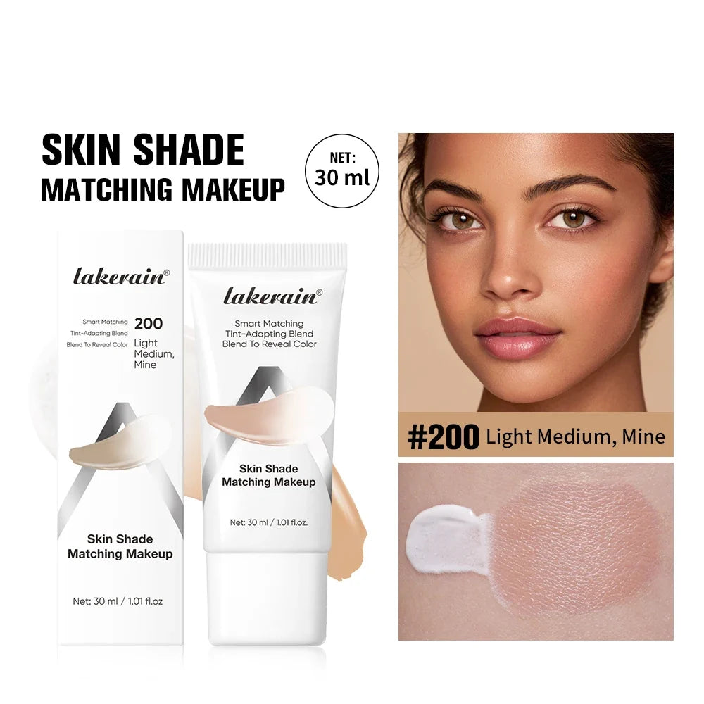 Lakerain Color-Changing Foundation SPF15 | Shade Matching