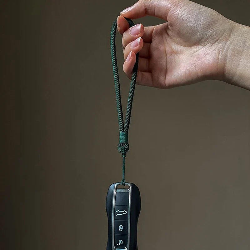 Hand-Woven Phone Wrist Lanyard – Anti-Loss Colorful Strap