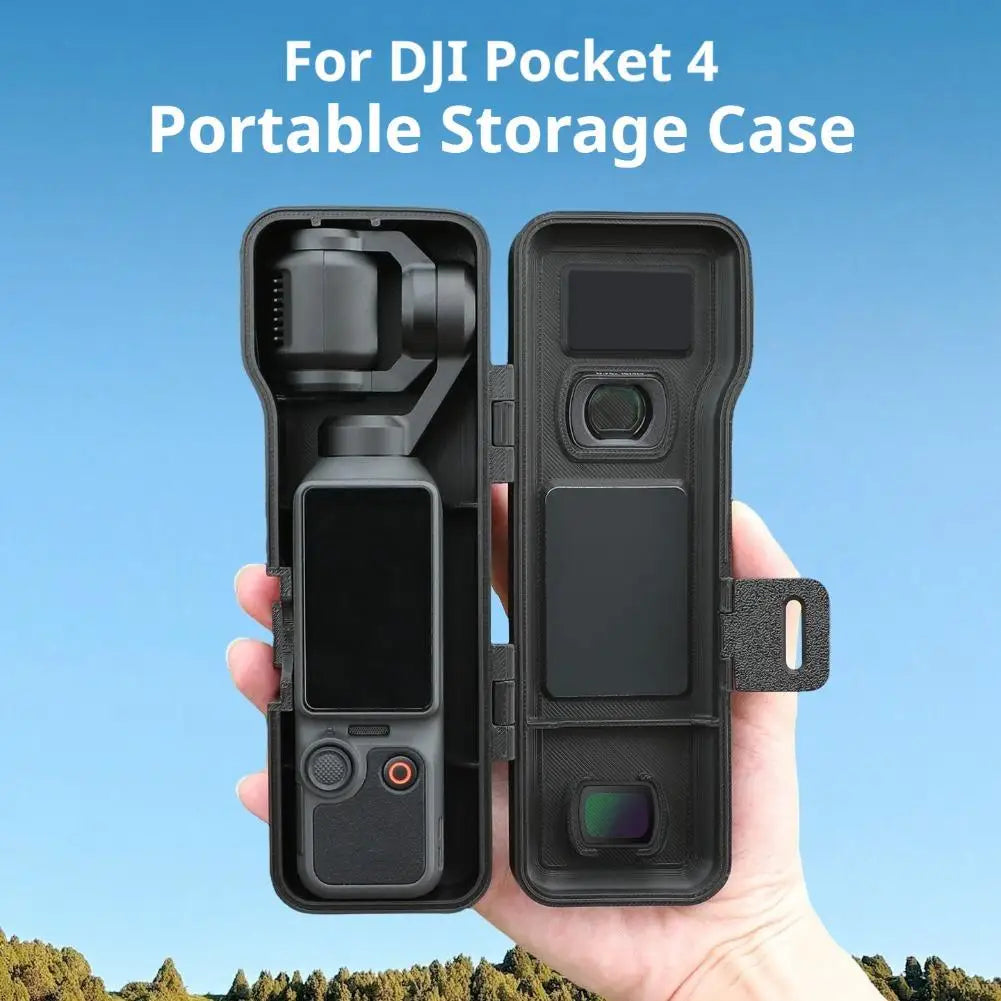 DJI Osmo Pocket 4 Protective Case – Flip Cover Storage Box