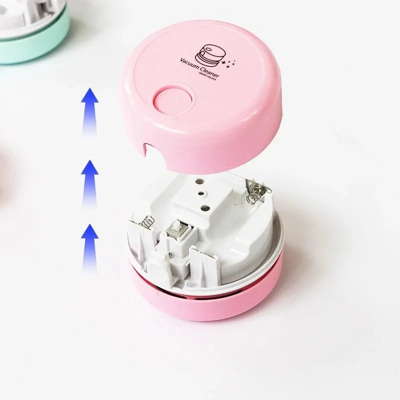 Mini Silent Desk Vacuum Cleaner | Portable Desktop Dust Cleaner