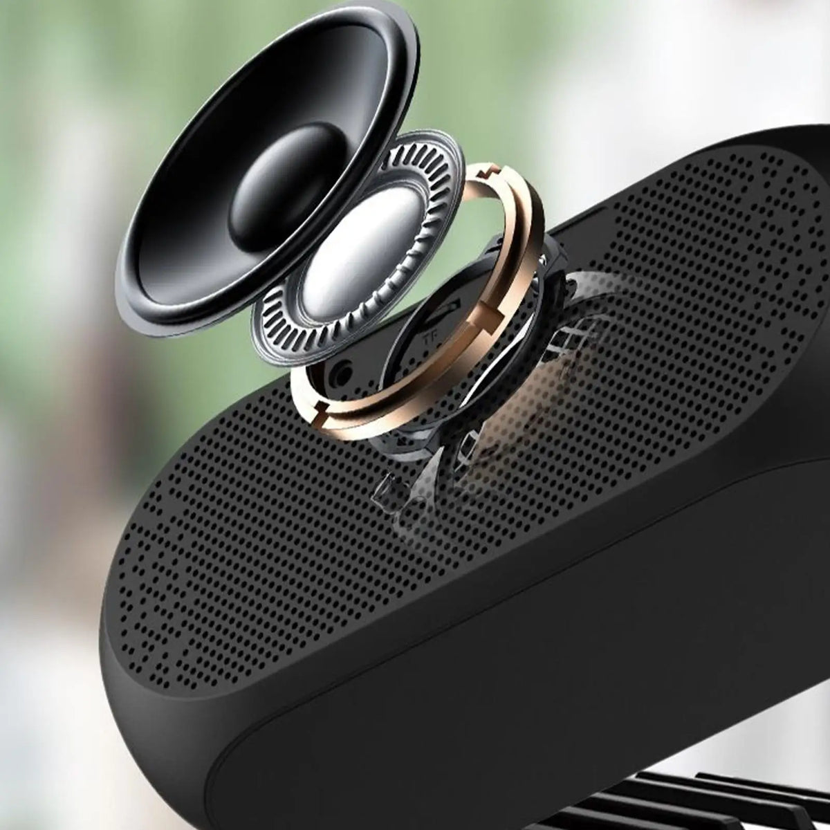 Smart Alarm Clock with Bluetooth Speaker & LED Night Light
