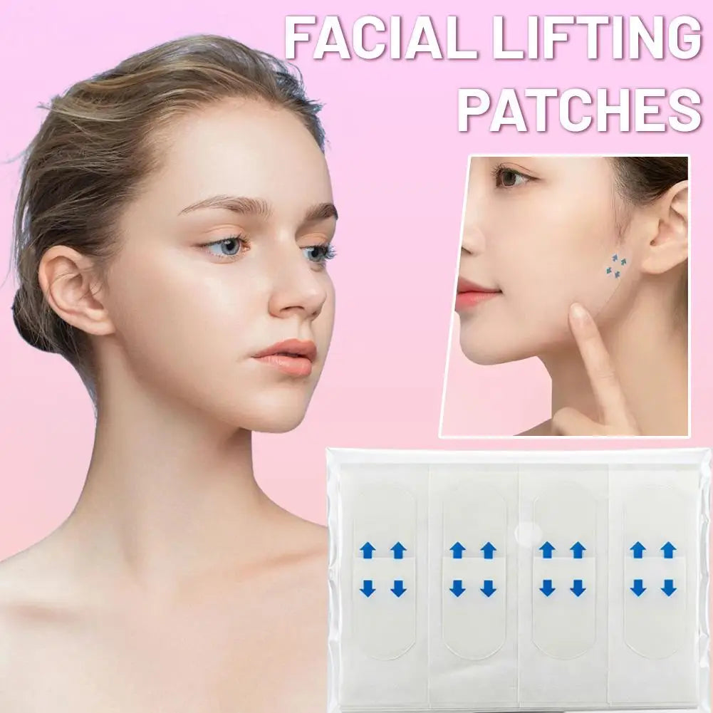 40 80 Invisible V-shaped Face Lift Tape Waterproof Breathable Chin