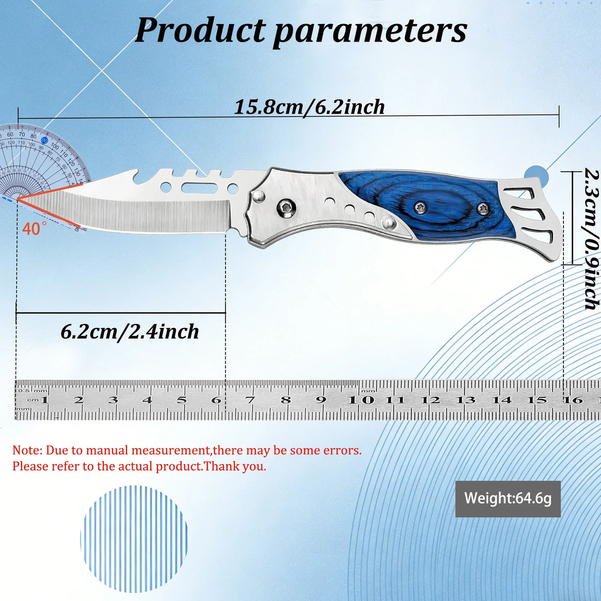 Folding Utility Knife – Multifunction Pocket Cutter 1–5 PCS