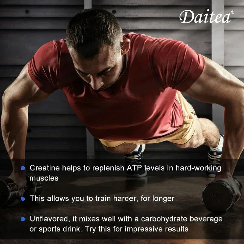 Creatine Monohydrate 3000mg Capsules – Strength & Muscle