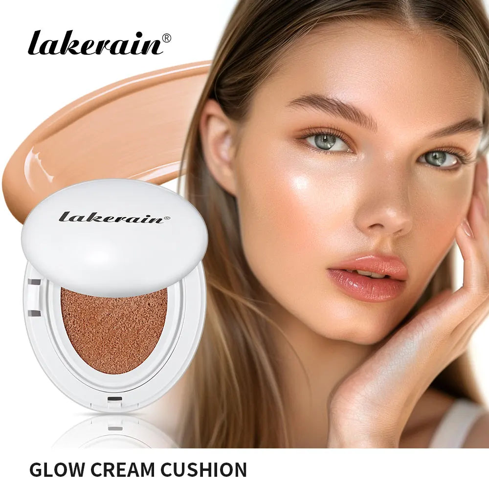 Korean Glow Cushion Foundation – 24H Hydrating, Natural Coverage