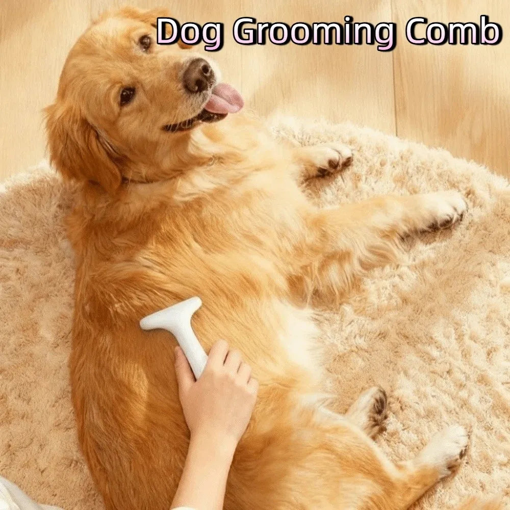 Anti-Knot Pet Grooming Comb | Fine Tooth Cat & Dog Detangler