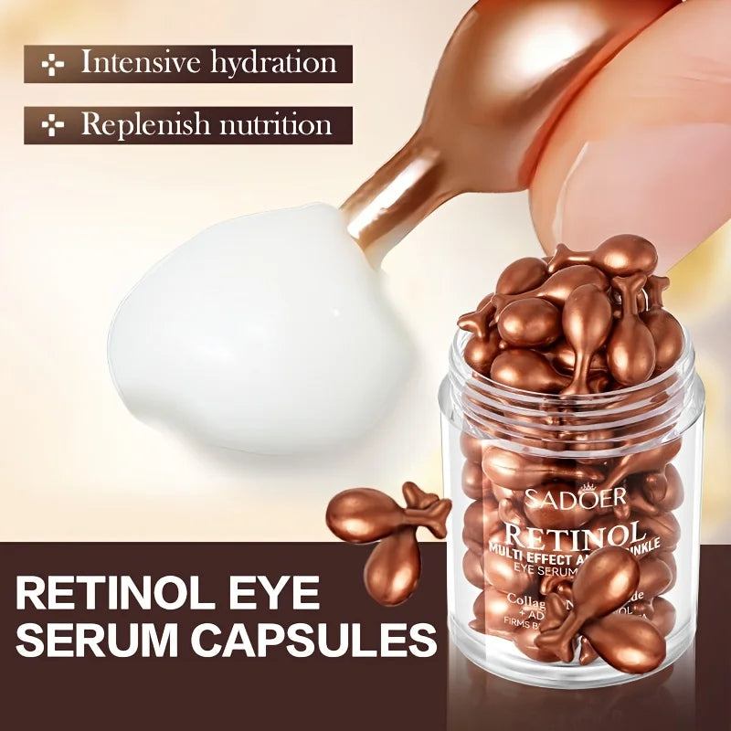 Retinol Eye Serum Capsules – Firming & Hydrating | 45ct