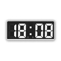 Digital LED Alarm Clock – Temperature, Voice Control & Snooze