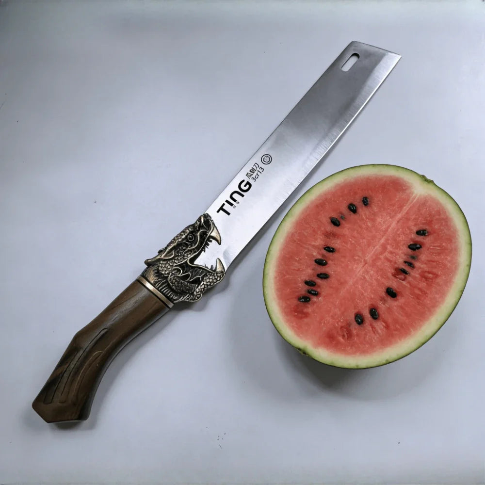 PLYS Dragon Head Stainless Steel Fruit Knife – Extended Handle