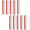 10pcs 12-Position Shorting Jumper Bar Terminal Strip 8.75mm