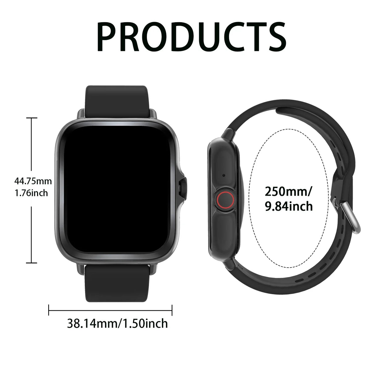 LOMAXFR Smart Watch – Wireless Calling, GPS, Multi-Sport Mode
