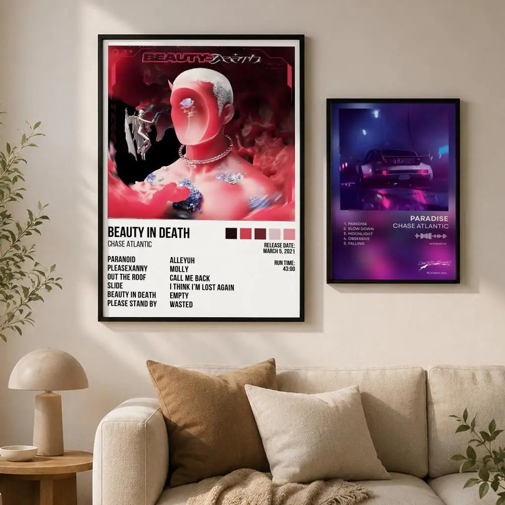 Chase Atlantic PVC Wall Poster – Peel & Stick HD Art Decor