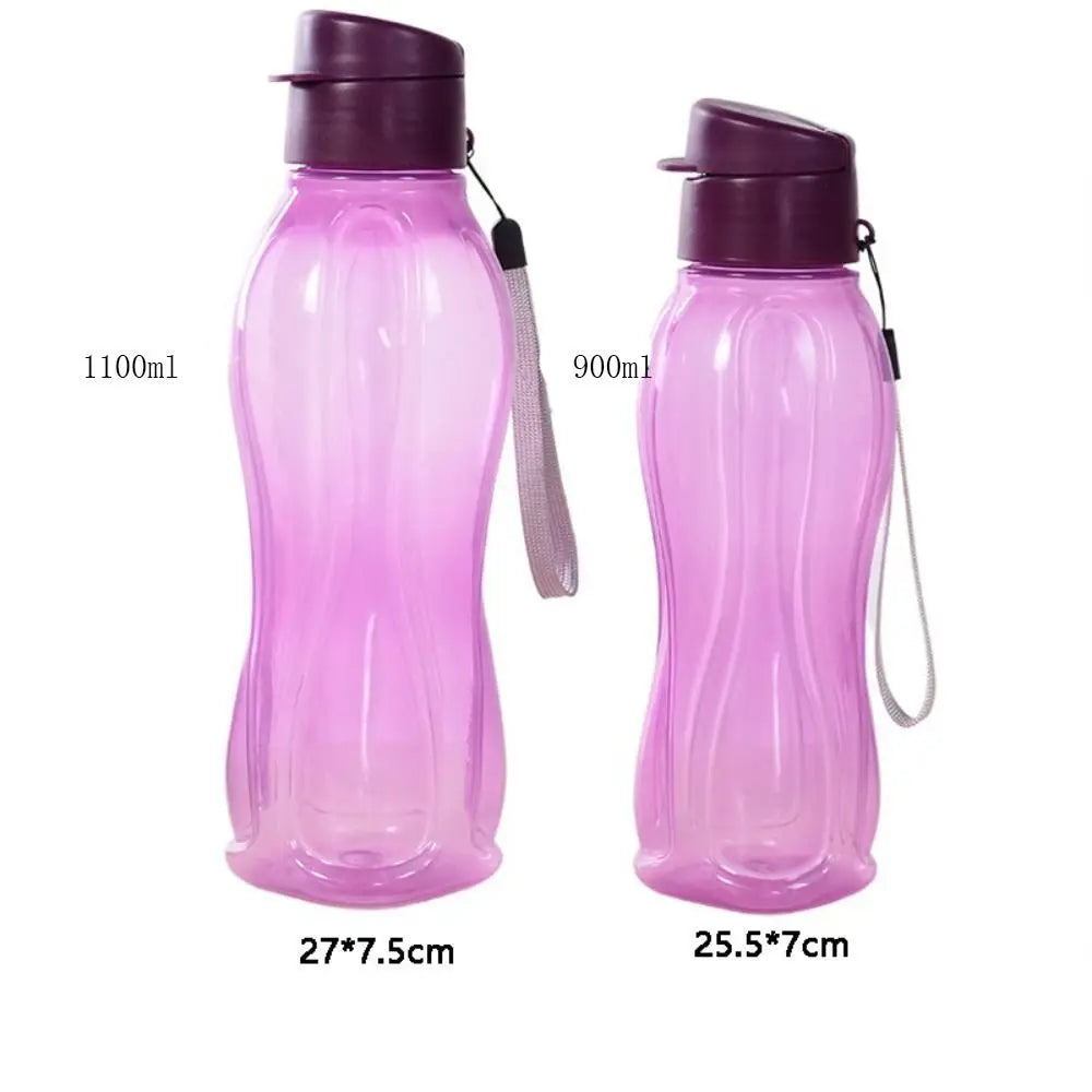 900/1100ml BPA-Free Leakproof Plastic Sports Water Bottle