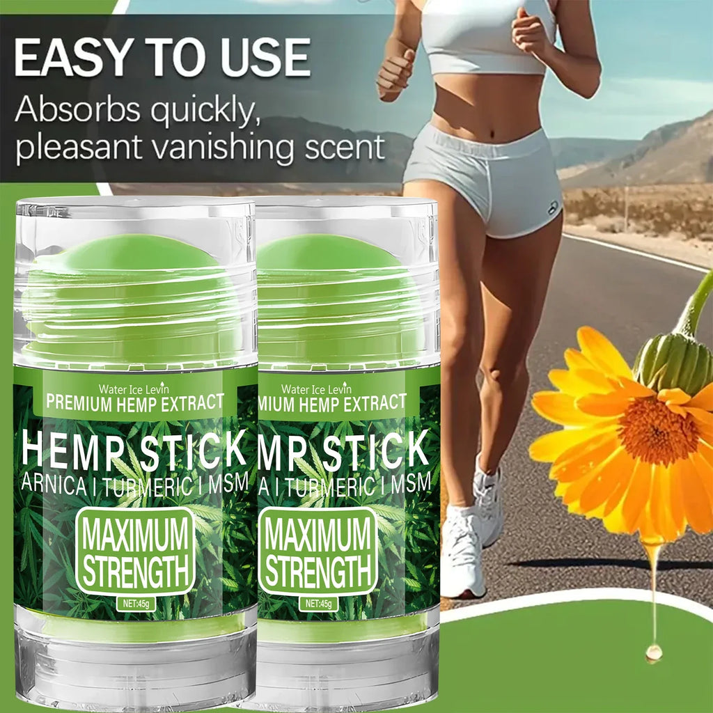 Hemp, Arnica & Turmeric Moisturizing Stick | Max Strength