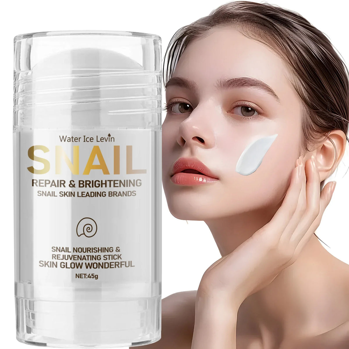 Snail Collagen Anti-Aging Bar – Moisturizing & Brightening Cream