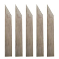 5-Piece Wooden Caulking Tool Set | Ergonomic Sealant Applicator