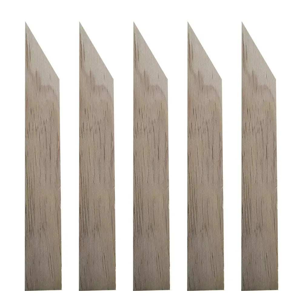 5-Piece Wooden Caulking Tool Set | Ergonomic Sealant Applicator