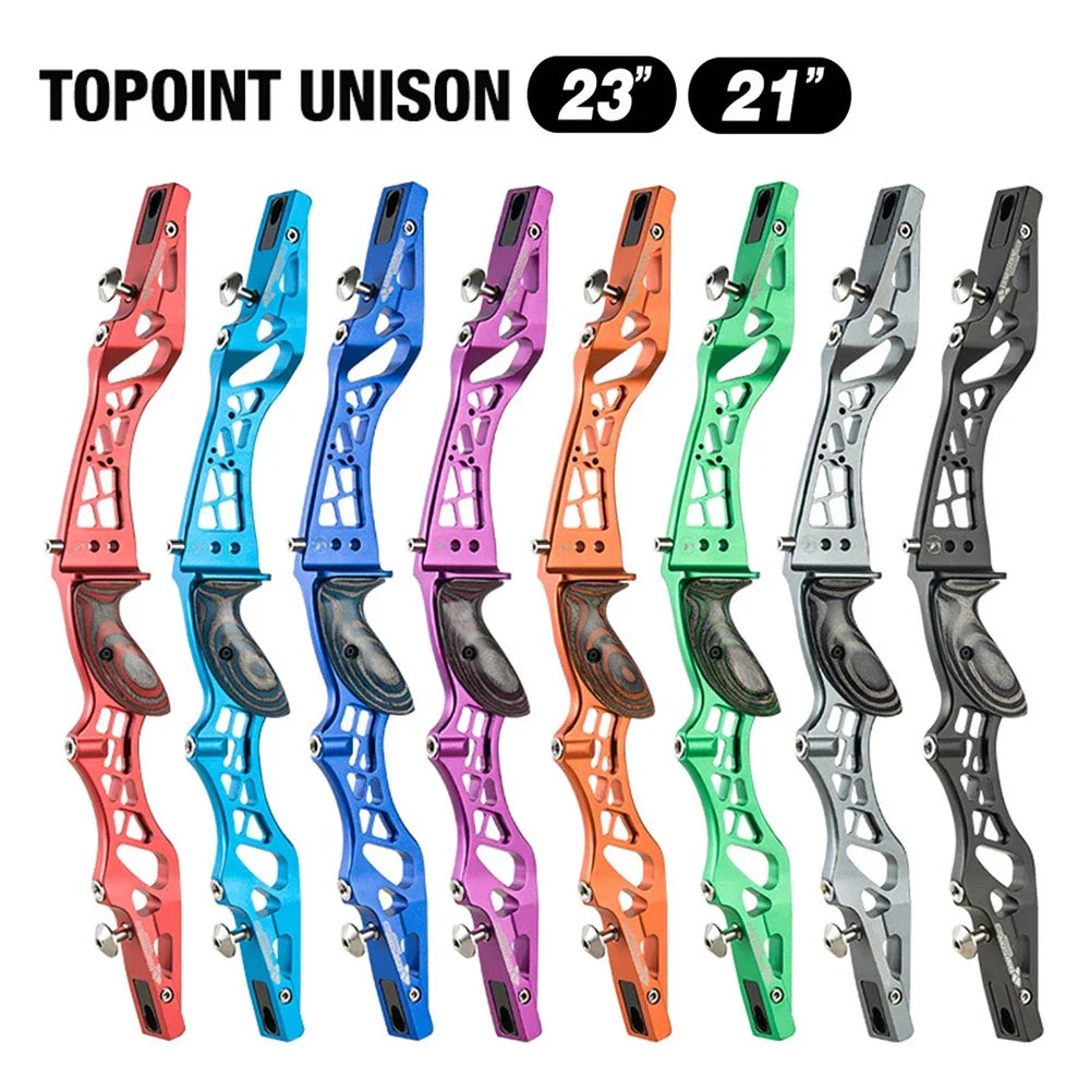 Topoint 23 Recurve Bow ILF Riser Aluminum Alloy RH LH Archery Hunting