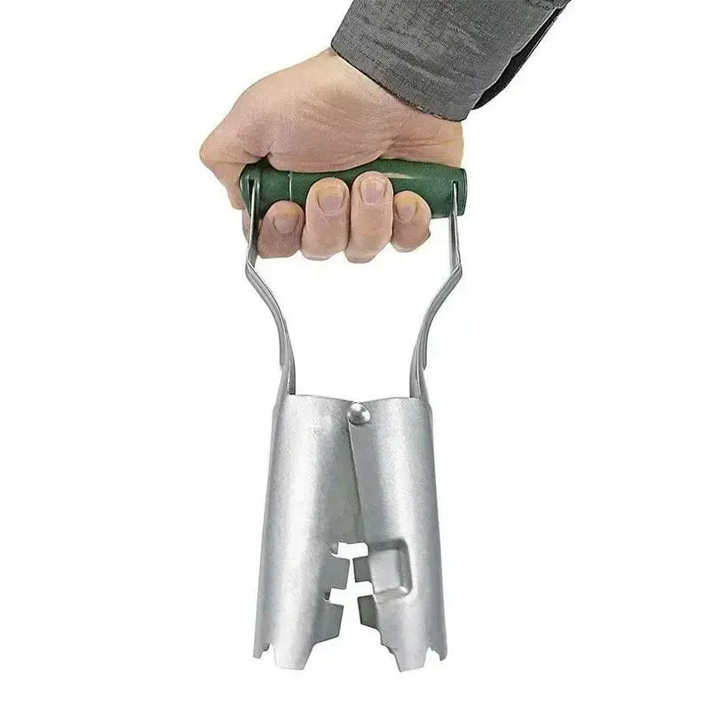 Stainless Steel Seeder Excavator Horticultural Wood Handle Hole